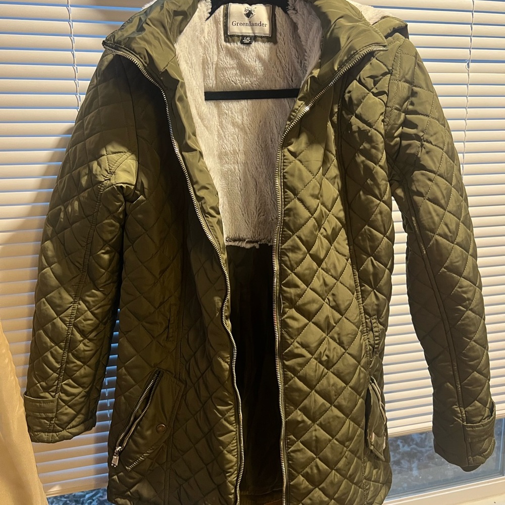 Greenlander Quilted Jacket with Faux Fur Lining